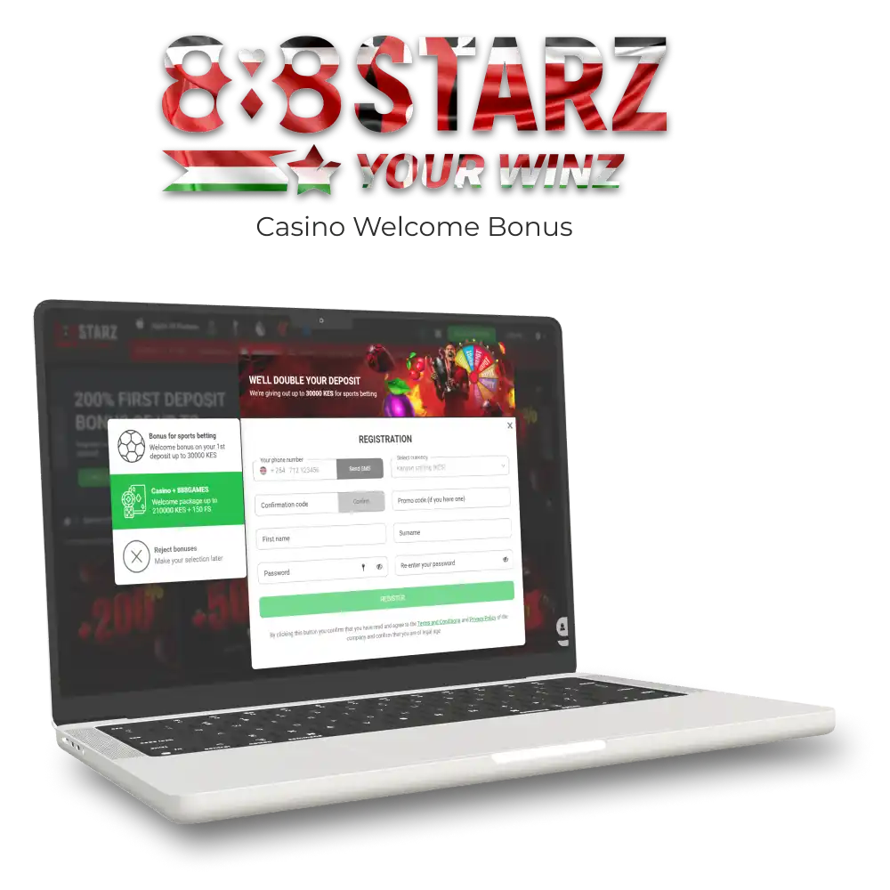 Register or login at 888starz to get free spins instantly.