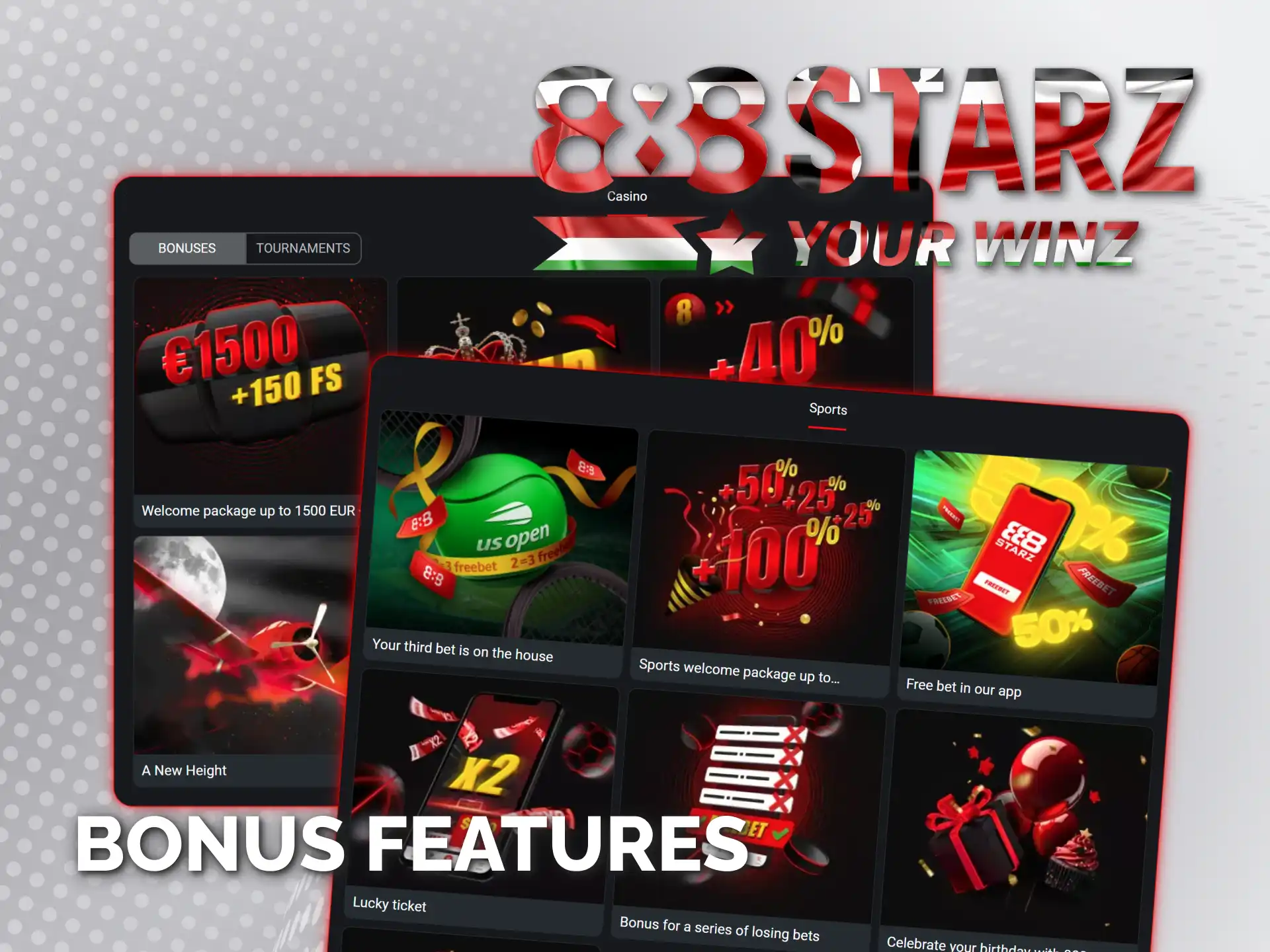 Find generous welcome bonuses and cashback offers on 888starz.