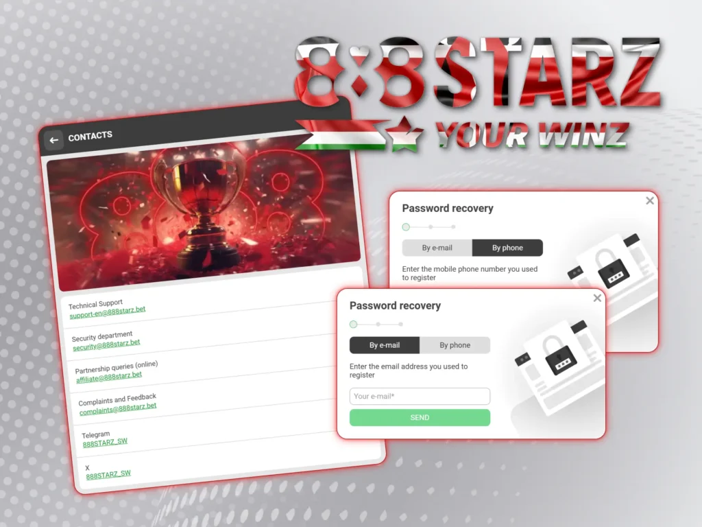 Check requirements to avoid login issues on 888starz Kenya.